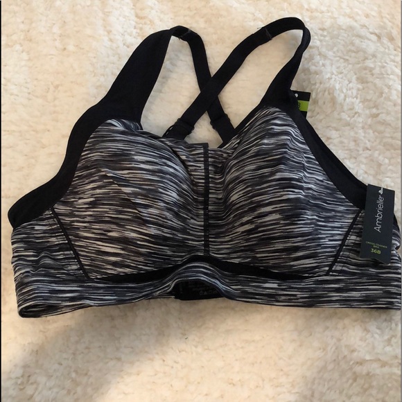 ambrielle underwire sports bra